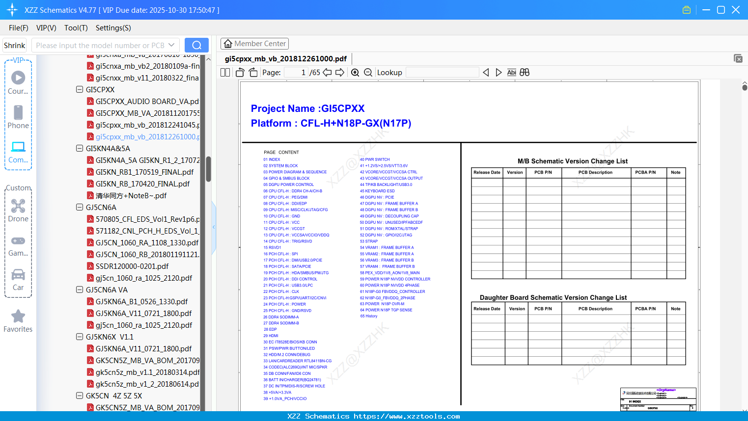 Laptop Mechrevo Gi5cpxx_mb_vb_201812261000
